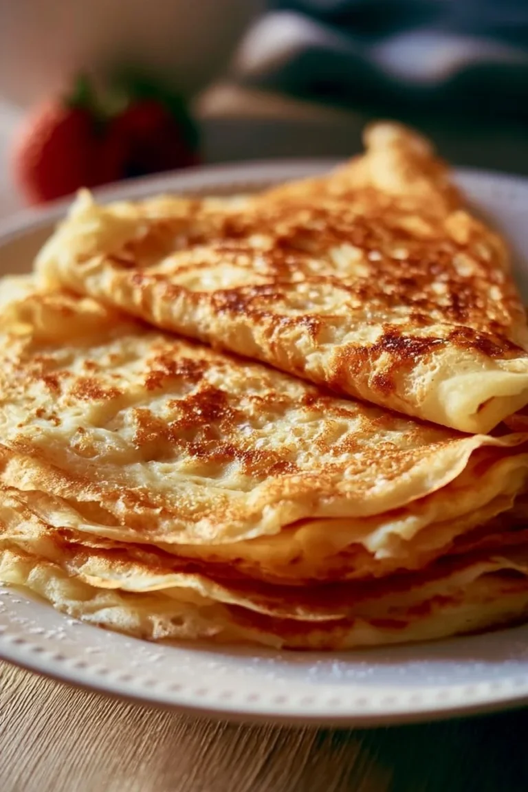Crêpes façon Paul Bocuse servies avec garnitures délicieuses