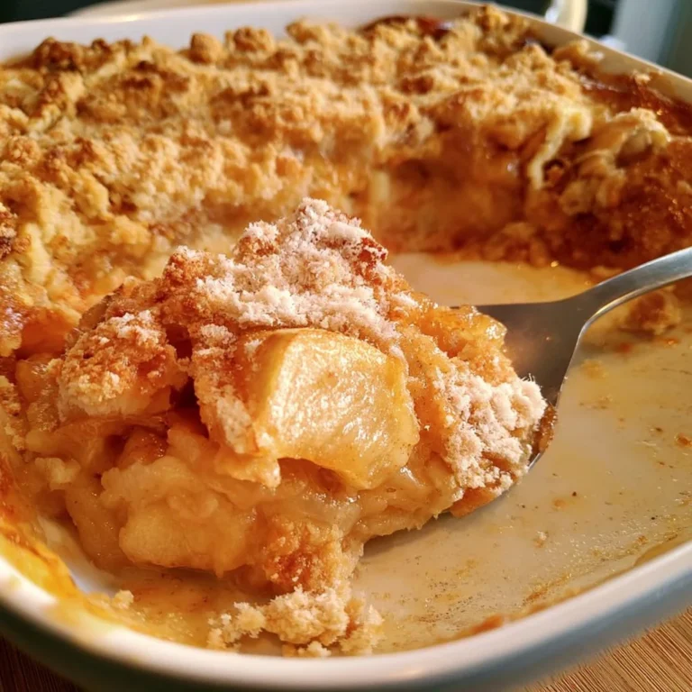 Croustade aux pommes croustillante avec des pommes caramélisées