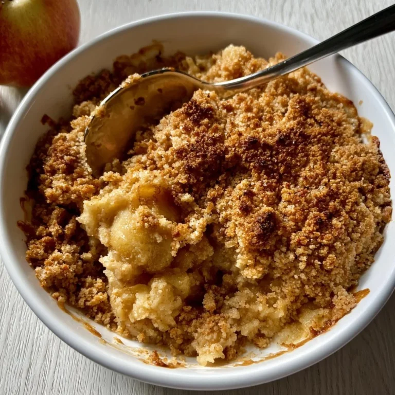 Crumble aux Pommes de James Martin, un délicieux dessert croustillant