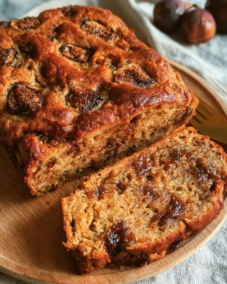Gâteau aux Figues et à la Confiture, dessert moelleux et fruité