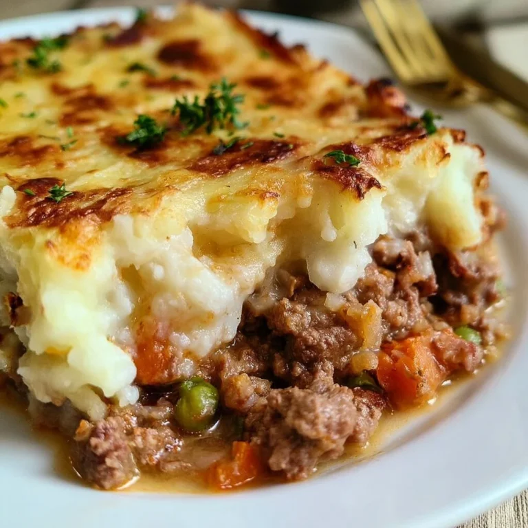 Plat de Hachis Parmentier traditionnel, une spécialité française.