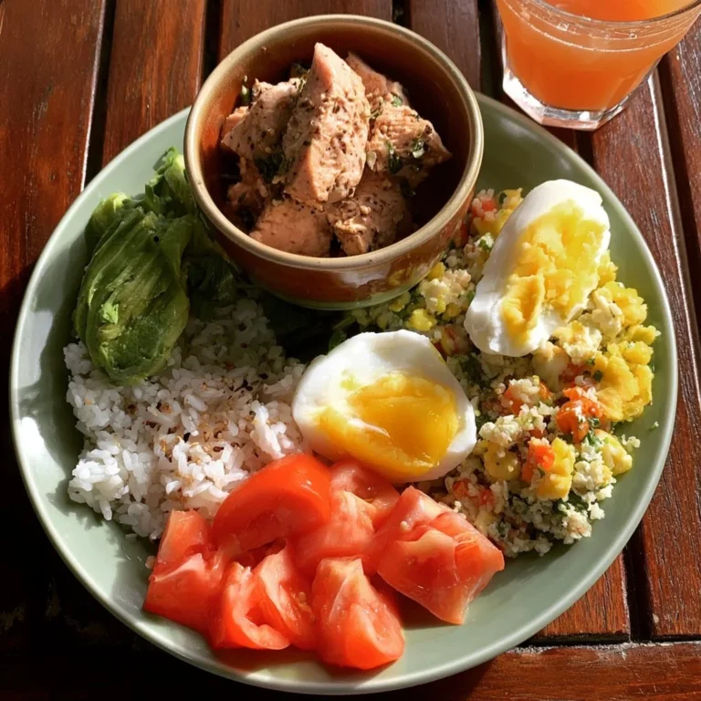 Exemple de repas équilibré et sain pour le déjeuner