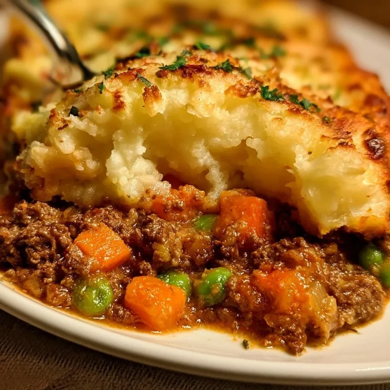 Recette de Shepherd's Pie avec purée de pommes de terre et viande hachée