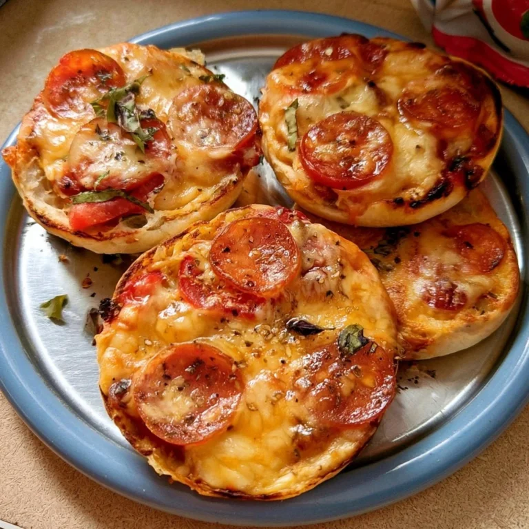 Assortiment de mini pizzas garnies prêtes à être dégustées