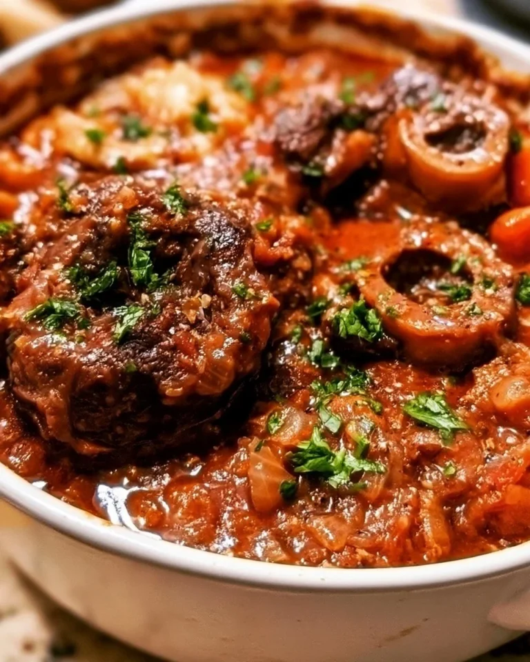 Recette facile d'Osso Buco avec viande tendre et sauce savoureuse.