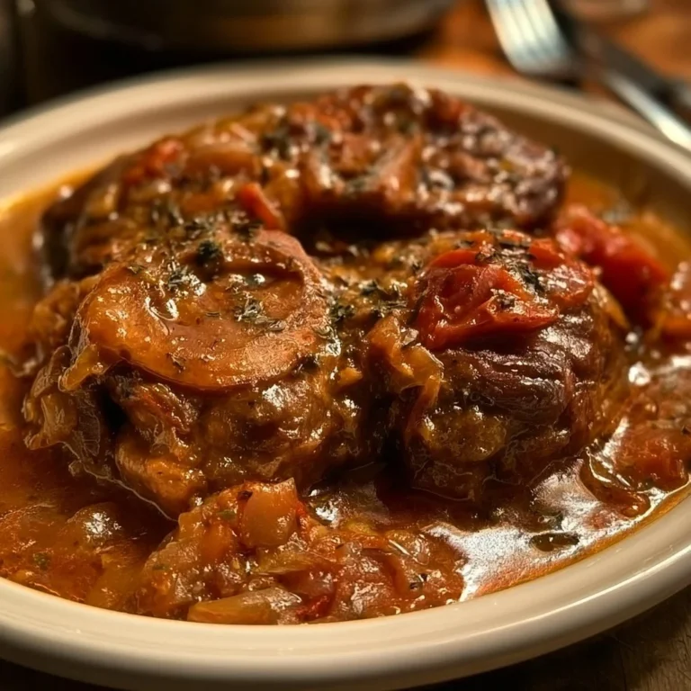 Ossobuco à la milanaise - plat traditionnel italien avec jarret de veau et gremolata