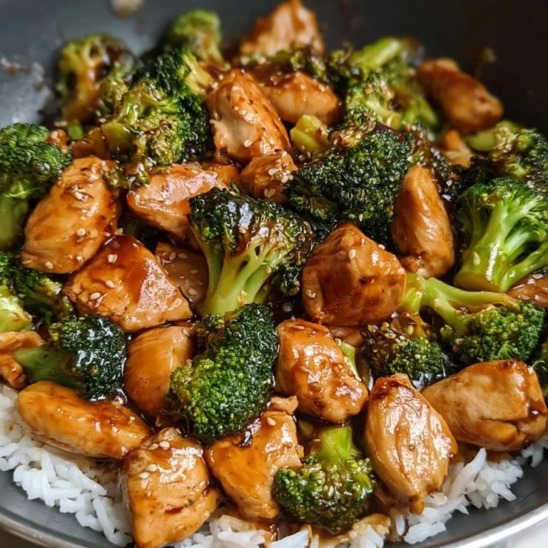 Recette de poulet brocoli sauté rapide et savoureuse en 35 minutes