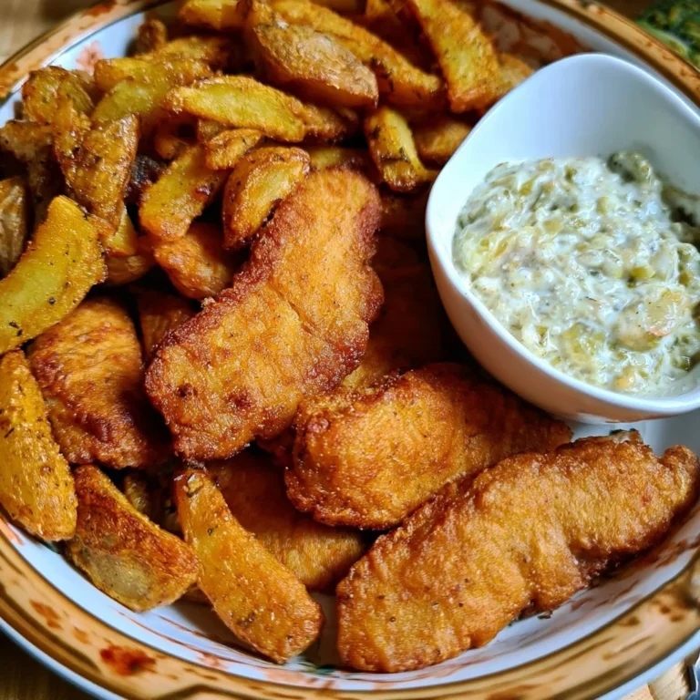 Recette de poisson-frites traditionnelle britannique, idéale pour un apéro.