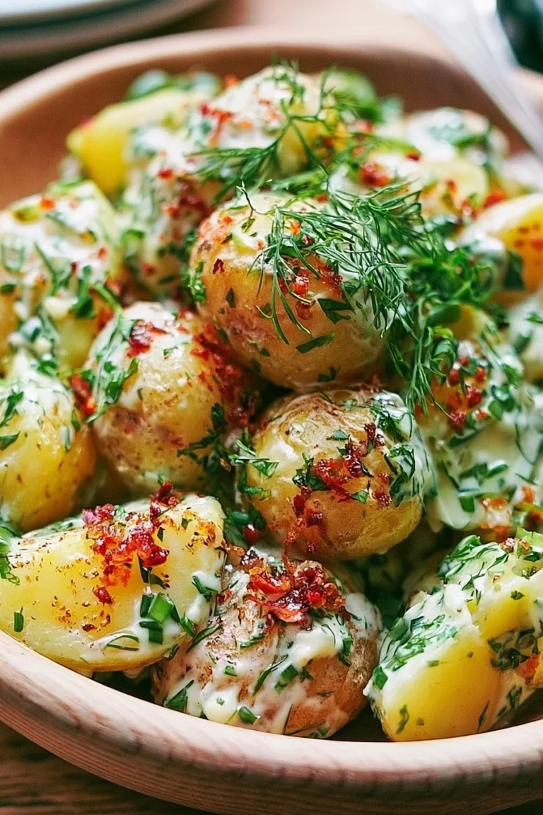 Salade de pommes de terre inspirée de Jamie Oliver avec légumes frais