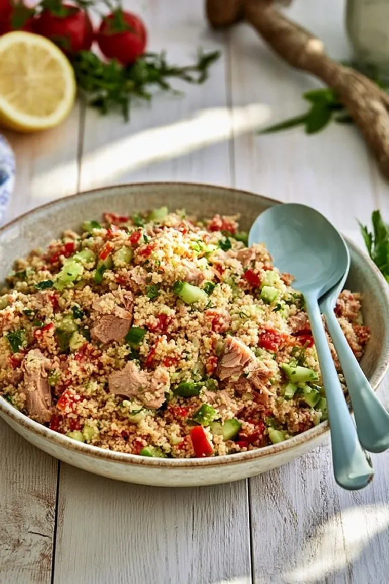 Salade taboulé sans cuisson, fraîche et savoureuse