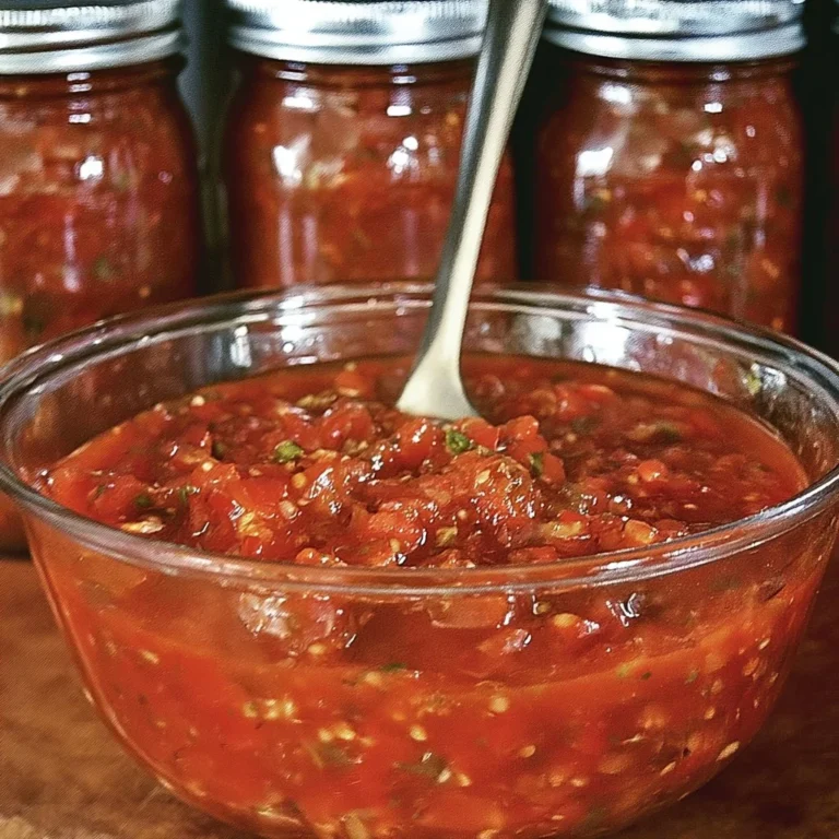 Salsa Maison délicieuse et épicée pour accompagner vos plats