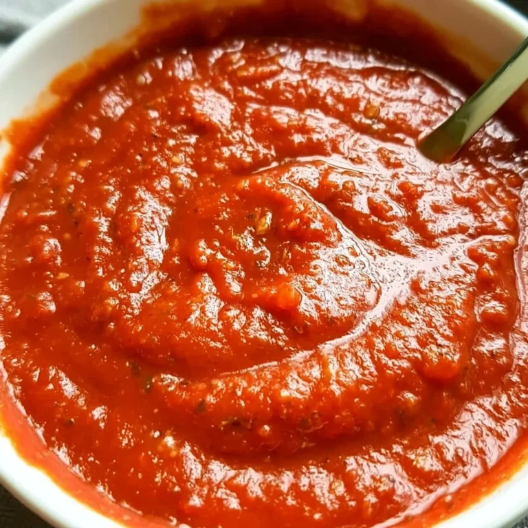 Recette de sauce à pizza maison facile et délicieuse