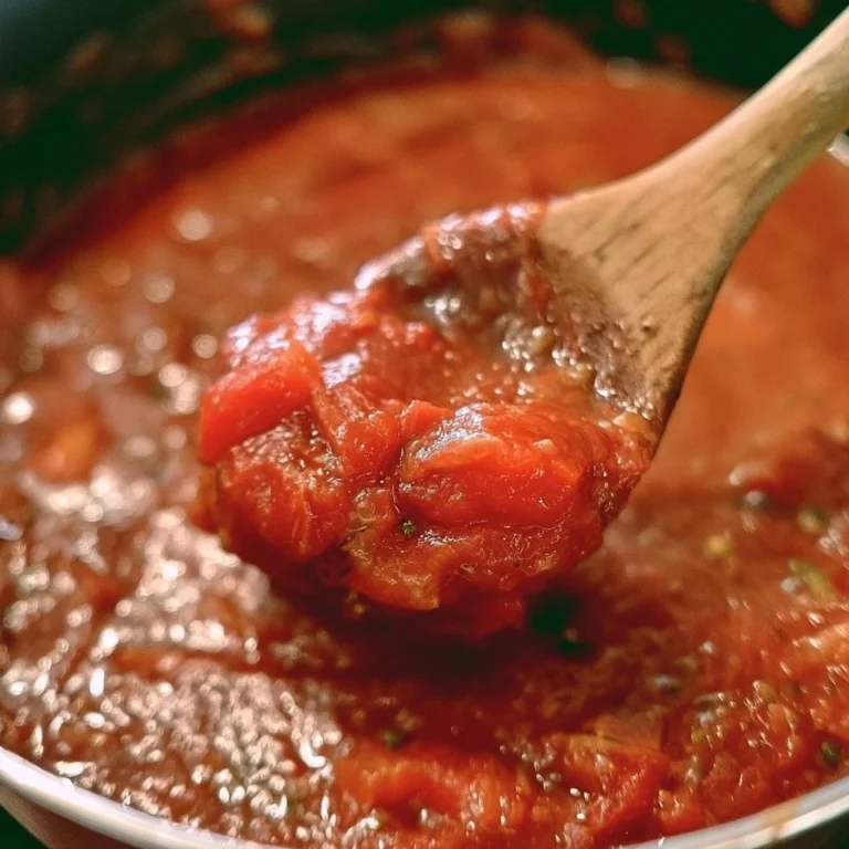 Recette de Sauce Tomate Italienne Authentique pour des plats savoureux