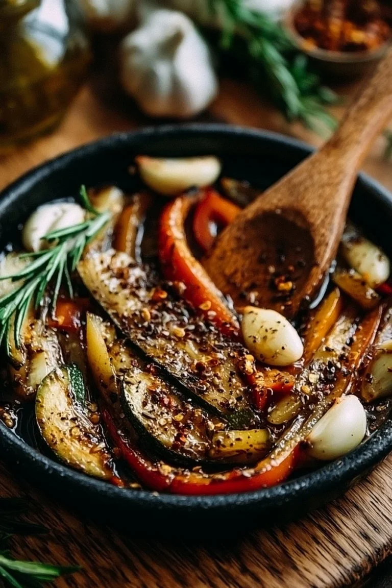 Marinade savoureuse pour légumes, une recette simple et délicieuse.