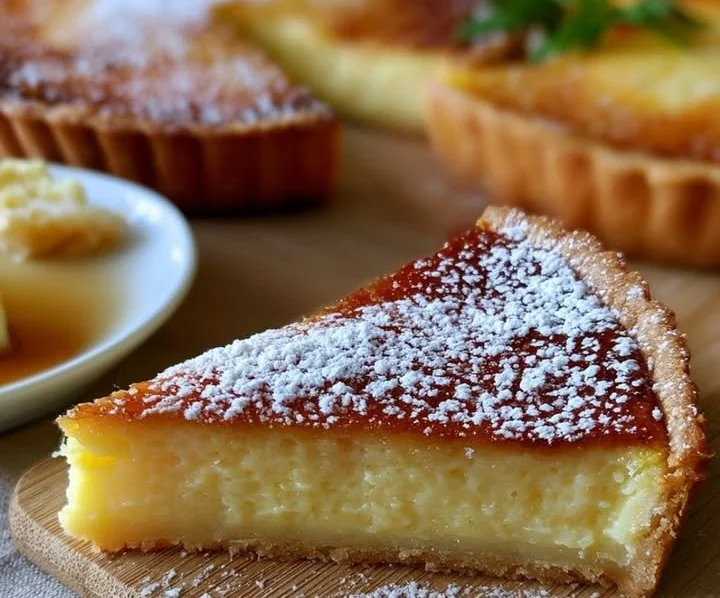 Tarte au Flan de Ma Grand-Mère, dessert crémeux et traditionnel français