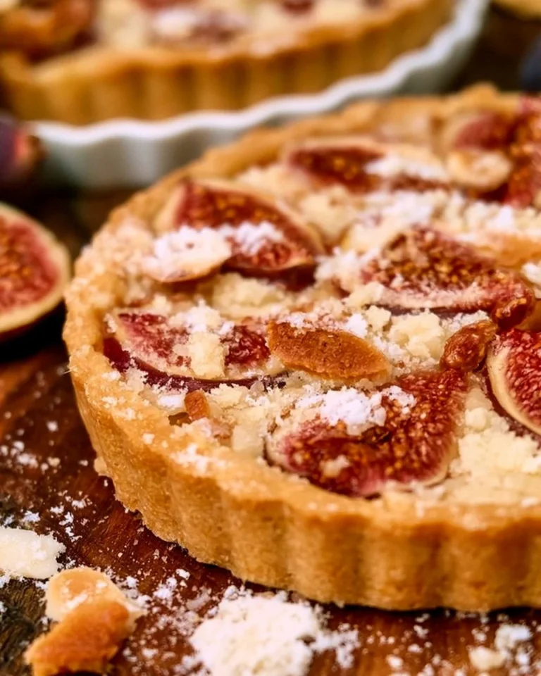 Tarte aux figues et crème d'amande, dessert savoureux à base de figues