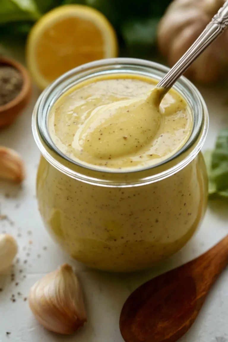 Recette de vinaigrette César maison pour salades