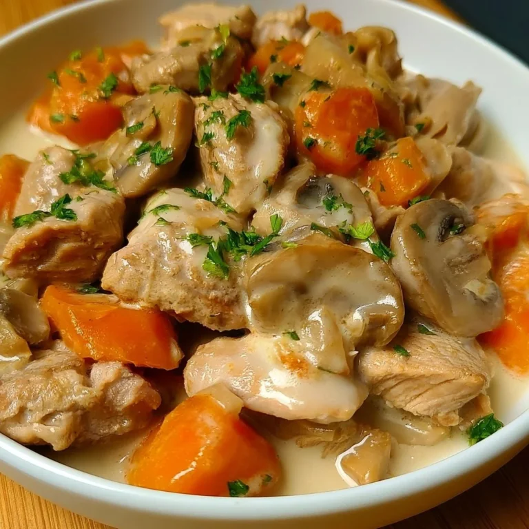 Blanquette de veau,plat français traditionnel,recette authentique