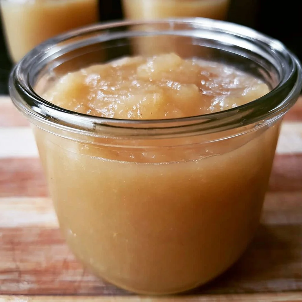 Recette de compote de pommes non sucrée maison