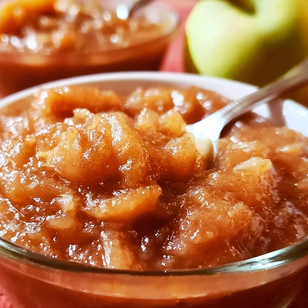Compote de pommes à la cannelle faite à la casserole Instant Pot