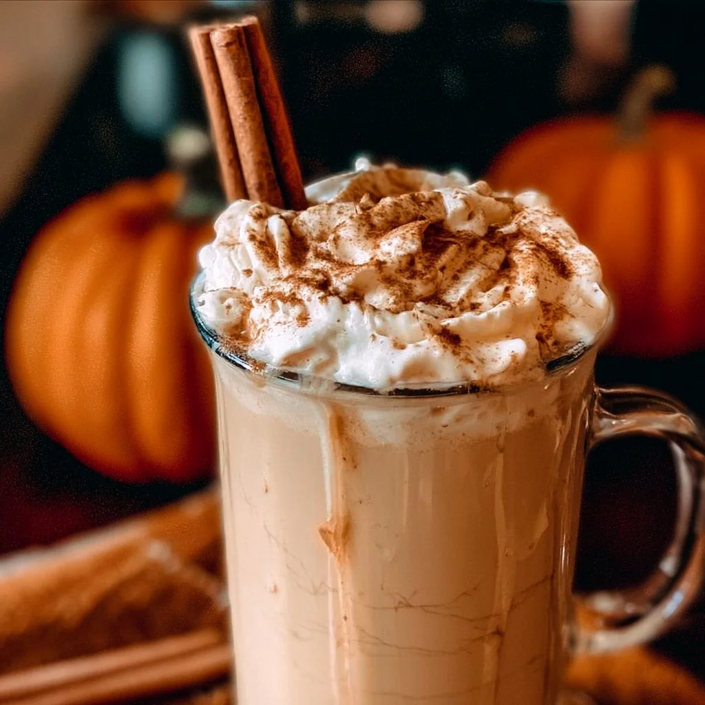 Recette de latte aux épices de citrouille avec des ingrédients savoureux