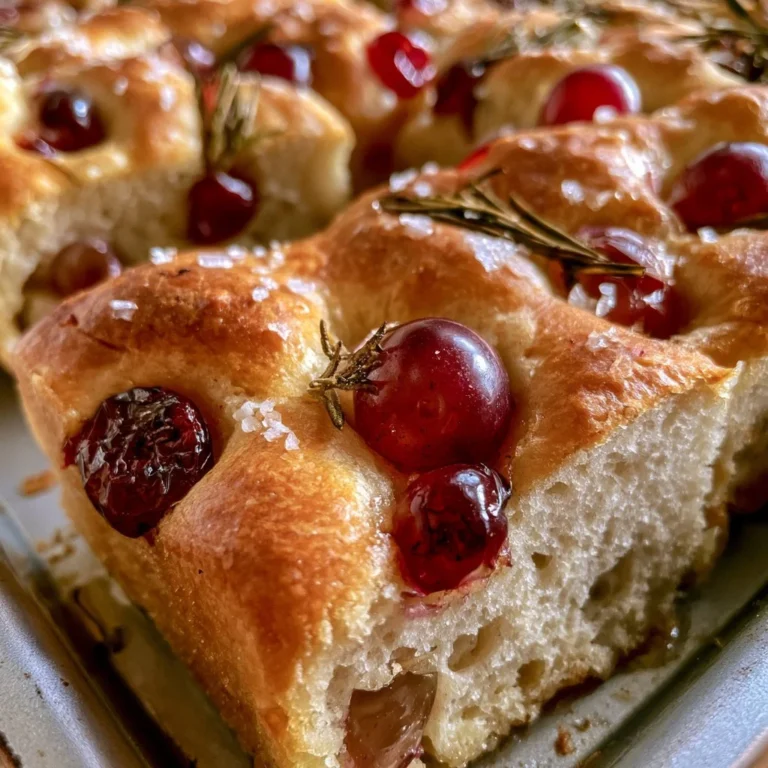 Focaccia aux raisins et romarin, un pain savoureux et aromatique